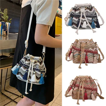 

bags for Women 2019 new Crossbody Fashion handbags One Shoulder Drawstring Dumplings packages worek plecak sznurek#y4
