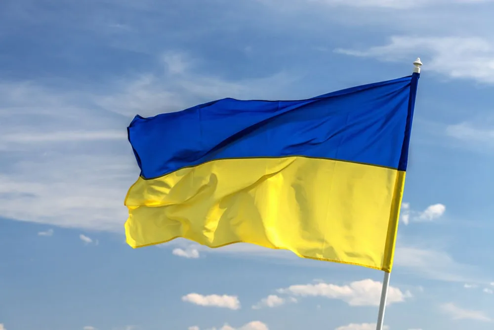 90 150cm Ukraine National Ukraine Flag Flying Flag No Flagpole Home Decoration flag banner 3ft x