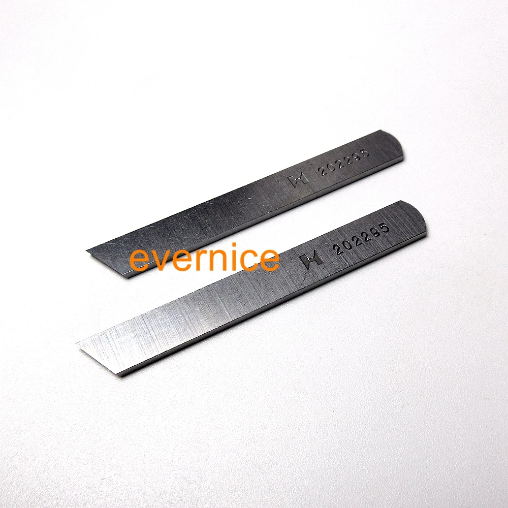 

2 Pcs Lower Knife #202295 For Pegasus M700 4 Thread Overlock Sewing Machine