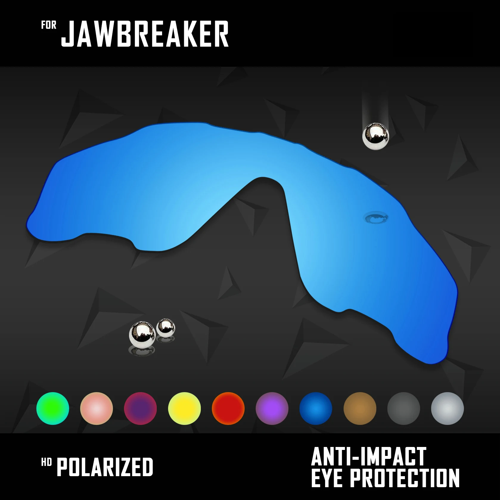 OOWLIT Lenses Replacements For Oakley Jawbreaker Sunglasses Polarized - Multi Colors
