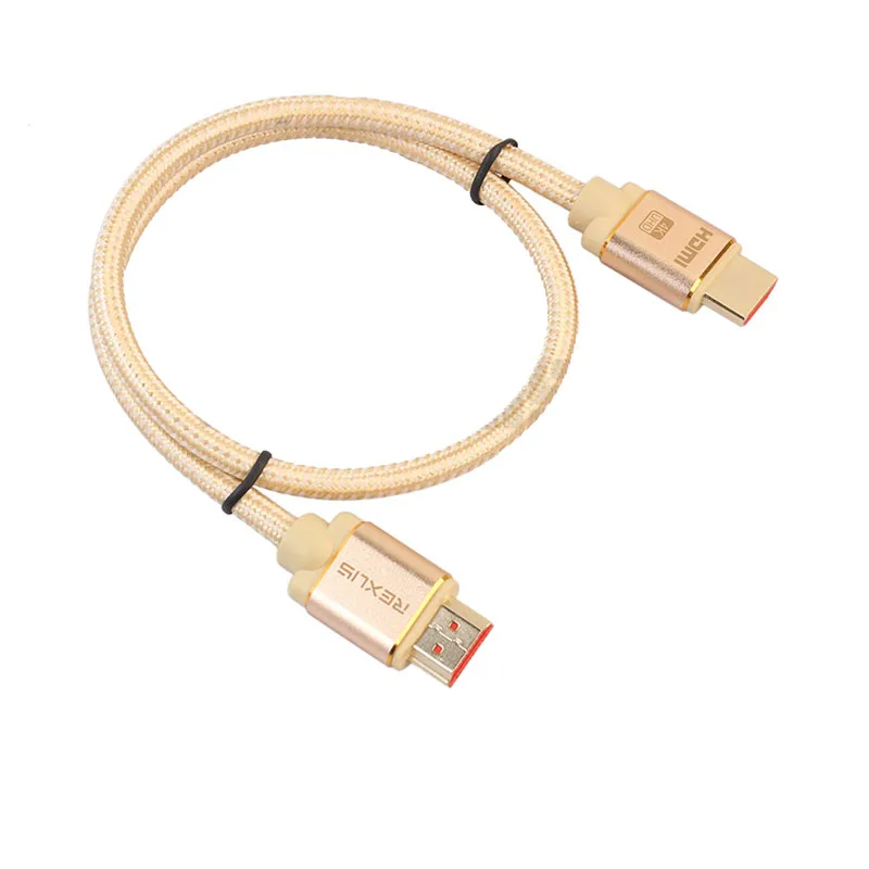High Speed Hdmi Cable Aluminum Alloy Gold Computer Hdtv Projector Video Line Supports 1080p 3d Audio 1m 2m 3m 5m 10m High Speed Hdmi Cable Aluminum Alloy Gold Computer Hdtv Projector Video Line Supports 1080p 3d Audio 1m 2m 3m 5m 10m