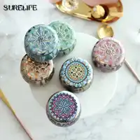20pcs Retro Tin Box Candy Jewelry Coin Storage Container Candle Holder Wedding Gift