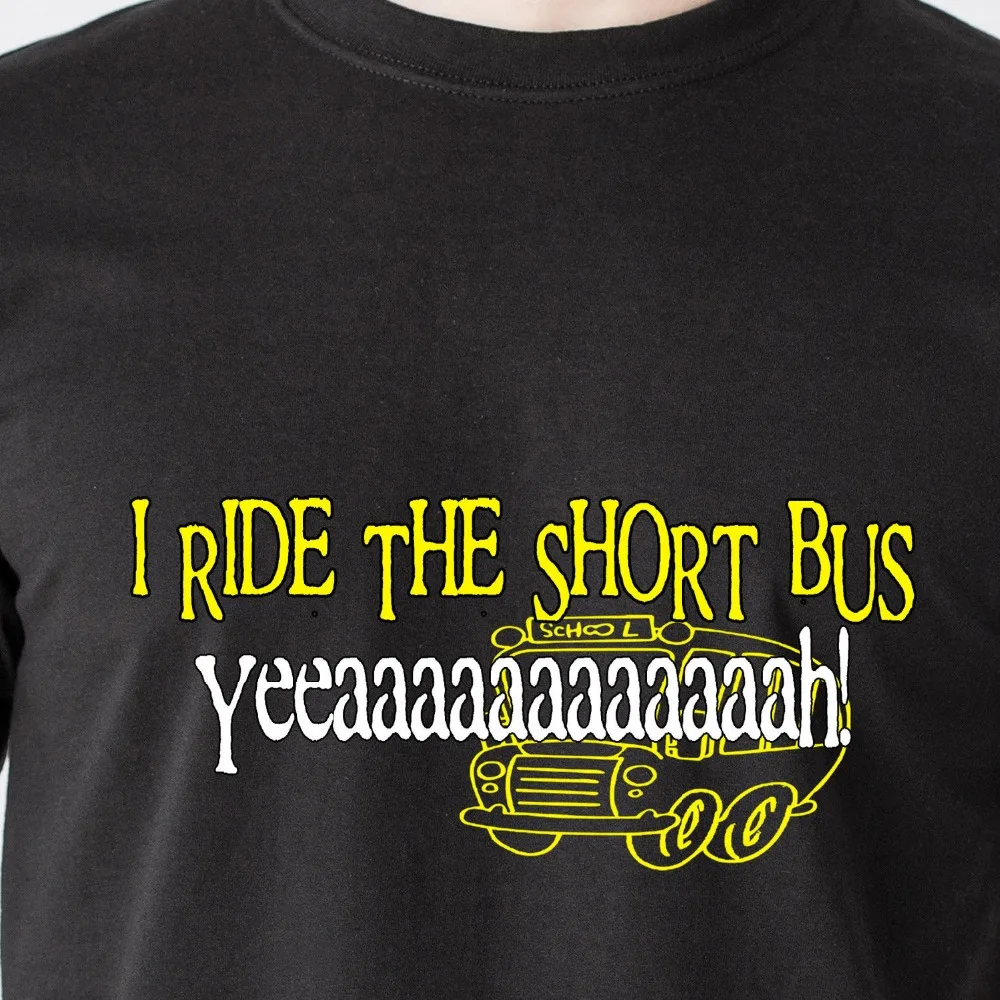 summer 2017 famous brand i ride the short bus yeea dumb school bus