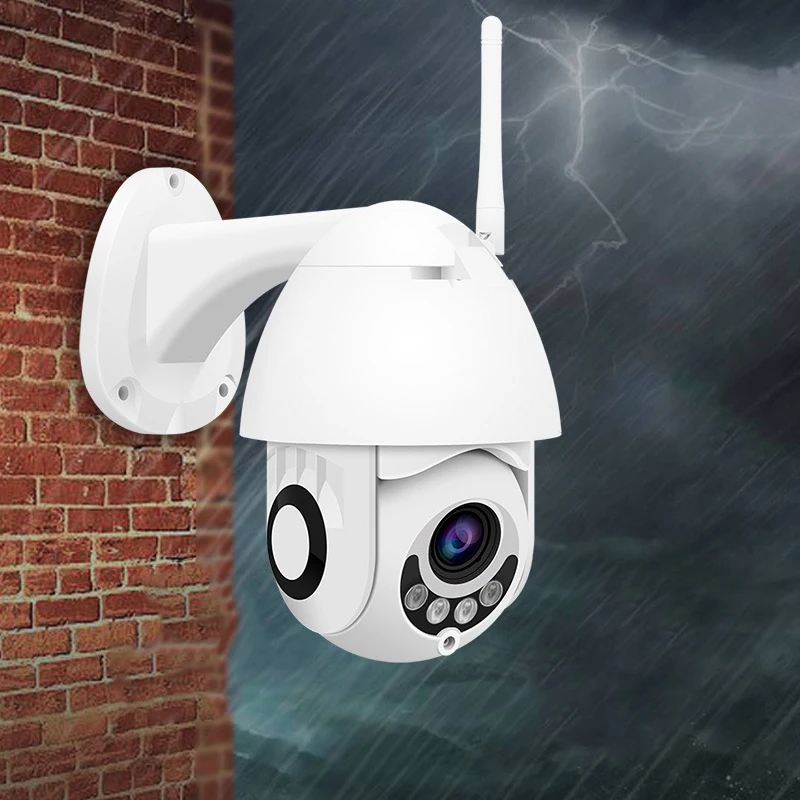 

NEW 1080P 2MP Speed Dome Outdoor Wifi Wireless Pan Tilt IP Camera 2 Way Audio Support SD Card IR Vision IP Video Surveillance