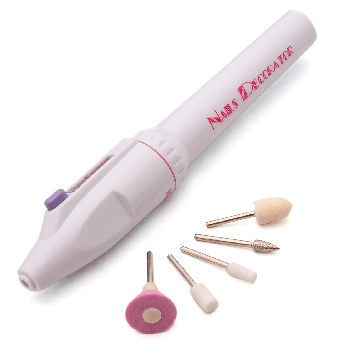 

Mayitr Portable Battery Mini Nail Bit Electric Sander Grinding Pen Sanding Machine Nail File Buffer Art Pen Nail Art Tools
