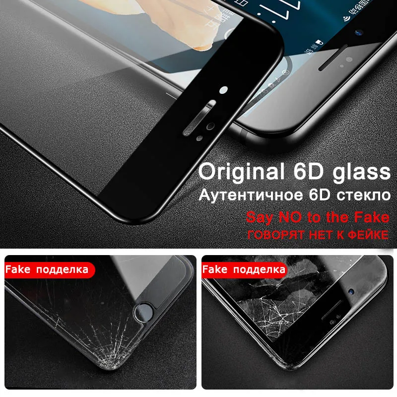 Защитное стекло закаленное 6D для Oneplus 7 Pro 6 T 5T Pro|Защитные стёкла и плёнки| |