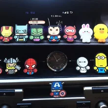 5 шт./компл. украшение автомобиля авто выход духи для Мстителей Звездные войны милый Декор автомобиля по мотивам мультфильма освежитель воздуха кондиционер Vent клип