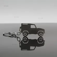 Брелок из нержавеющей стали, подходит для Land Rover Defender, брелок, сумка, подвеска