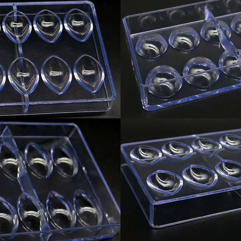 DIY Chocolate Mold 16 With Water Drop Shaped Chocolate Mould Candy Maker Cake Candy PC Chocolate Mould Baking Pastry Tools 4