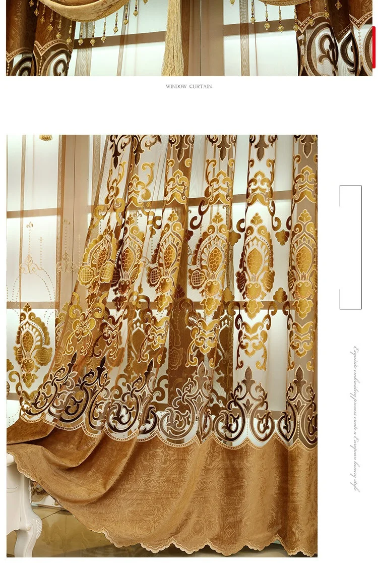 Роскошные затемненные шторы для гостиной цветы шторы с вышивкой для кухни окна тканевые шторы тюль шторы