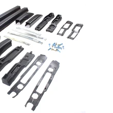 Черный! Автомобильный Стайлинг на крыше, монтируемые рейки для Mitsubishi ASX RVR 2010 2011 2012 2013