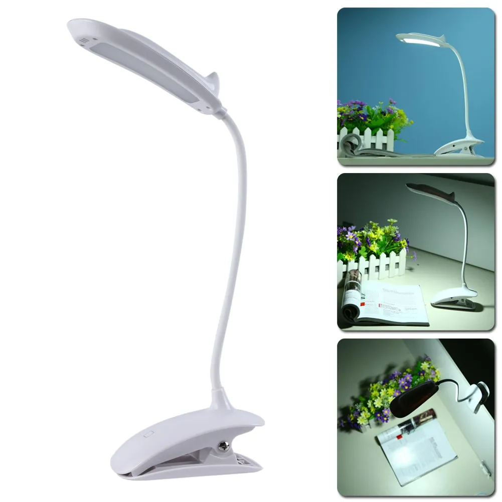 

Adjustable Intensity Touch Switch USB Rechargeable LED Eye Care Desk Table Light Bedside Lamp Projector Night Light