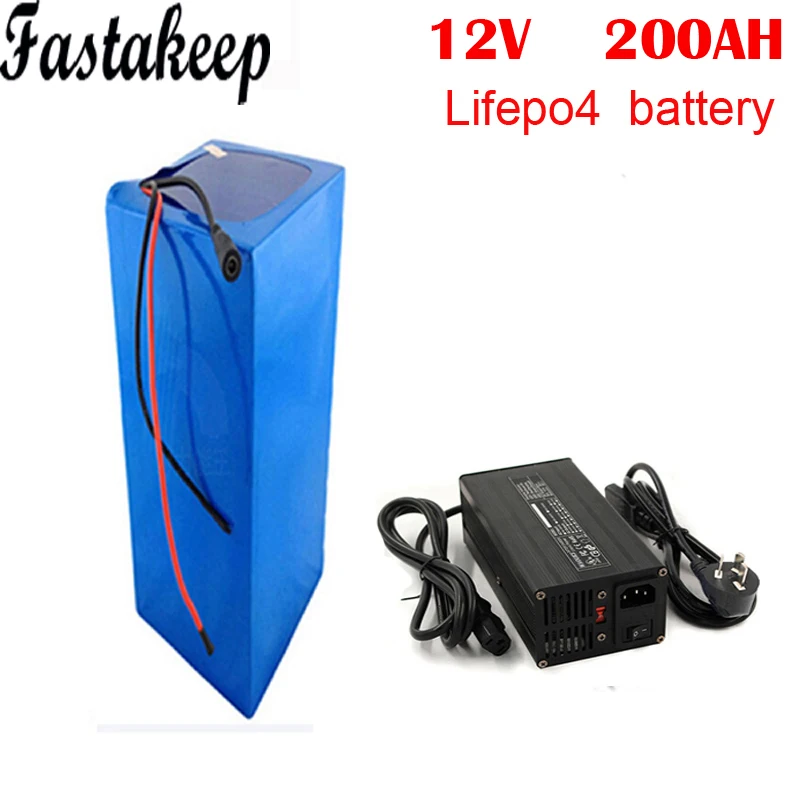 ЛИТИЕВАЯ/lifepo4 12v 200ah батарея для RV/солнечной системы/яхты/гольф тележки хранения и
