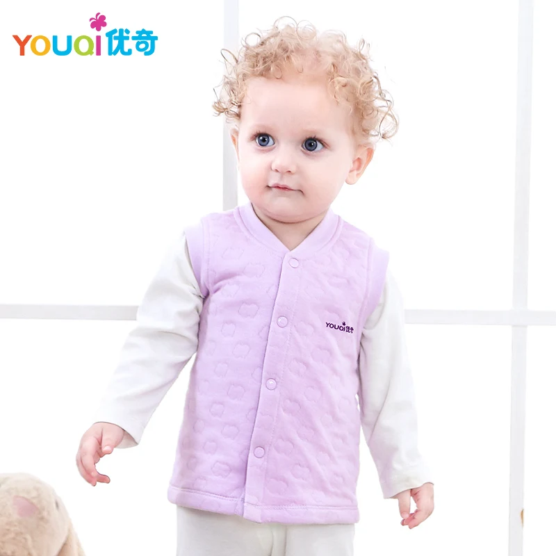 

YOUQI Unisex Baby Vests Winter Boys Underwear Spring Autumn Girls Clothes Toddler Infantil Clothing Outfits Clothes For Babies