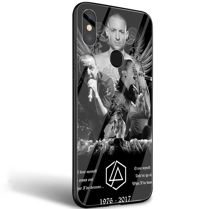 Desxz чехол для сотового телефона стекло Linkin Park ston для Xiaomi mi 8 Lite A1 A2 5X6X9 Red mi Note 5 6 7 Pro 6A 4X Pocophone F1 чехол - Цвет: G10