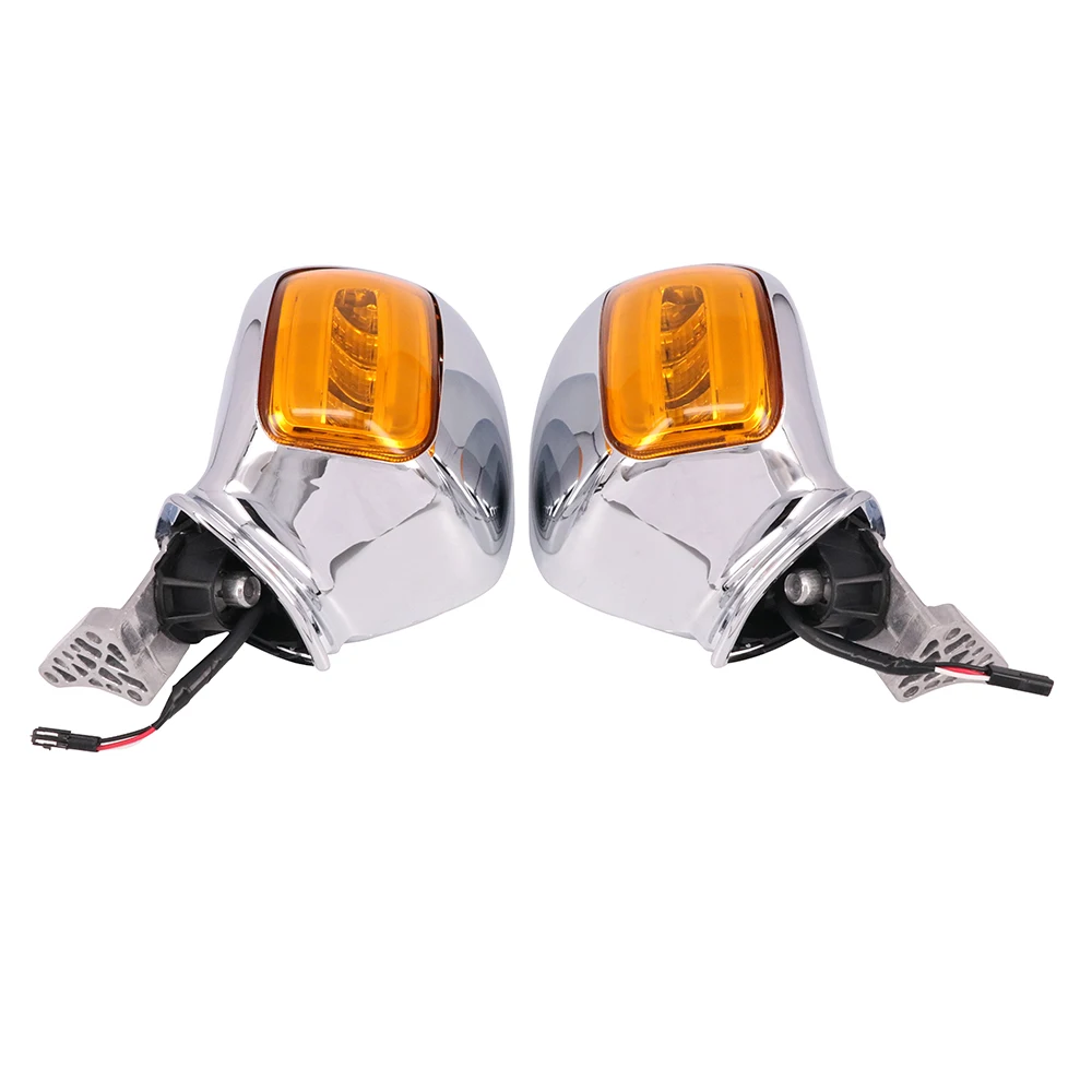 EO LED 2 Зеркало заднего вида мотоцикла с поворотным сигналом для Honda Goldwing GL1800 F6B 2013 - Цвет: EO LED 2