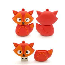 Флеш-карта памяти Usb флеш-накопитель 128GB Fox/Horse/Robot, 32GB 64GB 16G, Usb флеш-накопитель