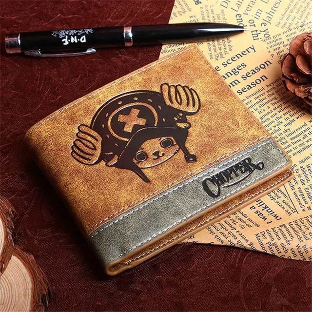 Aot Naruto Fairytail One Piece Themed Leather Purse