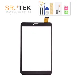 SRJTEK Новый сенсорный экран планшета 8 "для TEXET TM-8044 8,0 3g планшеты емкостный сенсорный панель сенсор для TEXET TM-8044 8,0 3g