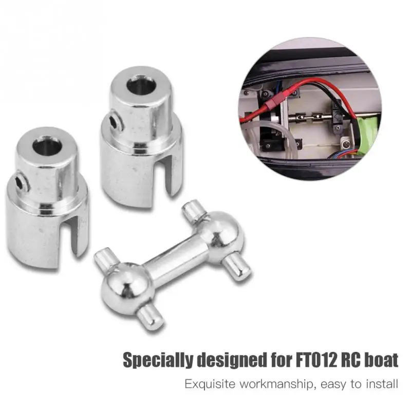 RC Boat Metal Transmission Part Remote Control Model Accessory Metal Transmission Part for FT012 RC Racing Boat