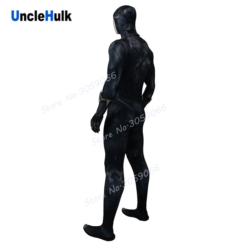 Черная пантера лайкра спандекс зентай костюм косплей костюм-без шлема | UncleHulk