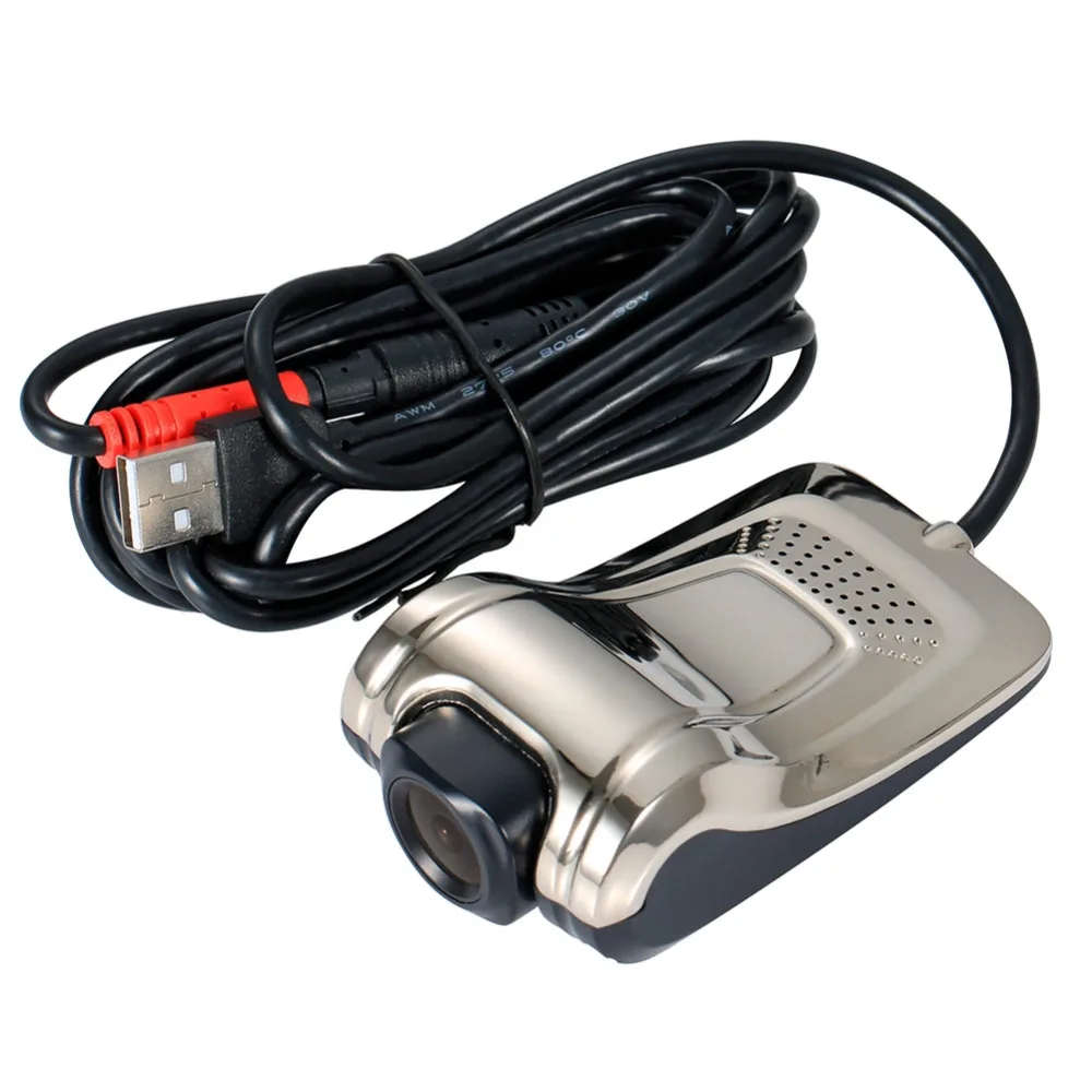 

DC12V 4G Lens 120 Degree Wide Angle Car DVR Camera Car Recording Camera Made Of ABS And Zinc Alloy With APK USB ZW10ADC