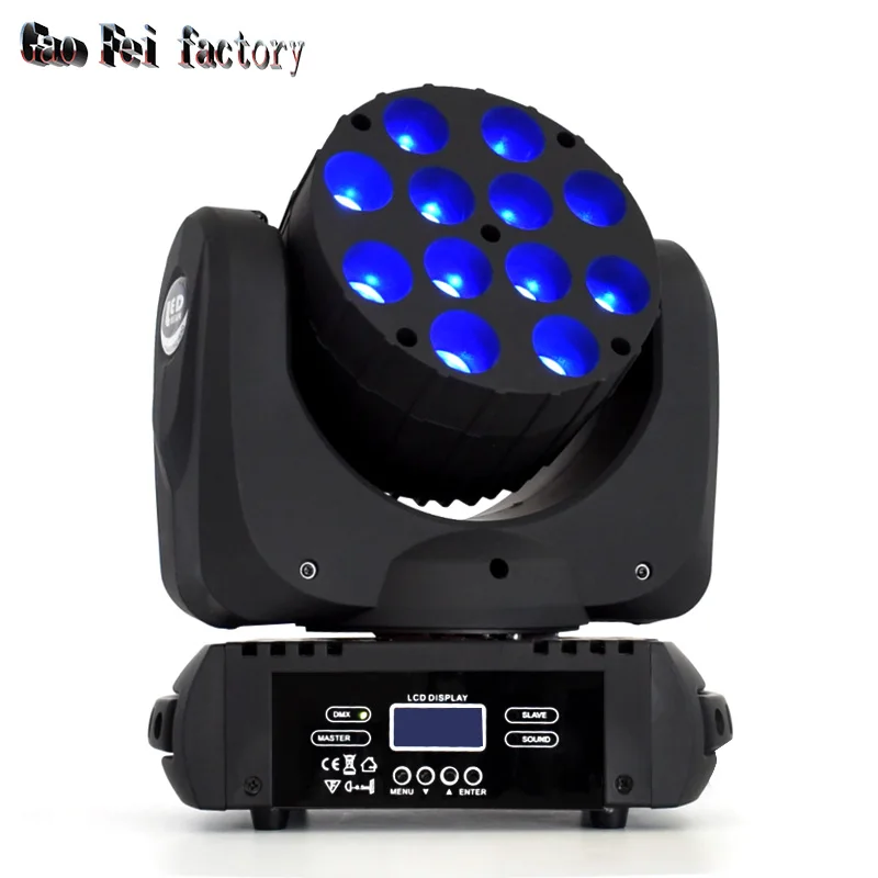 

moving head LED wash 12X12W RGBW 4in1 DMX beam with wash effect for DJ stage