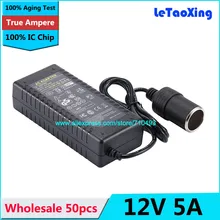 AC DC 12 v 5A 60 watt Power Adapter Versorgung, Perfekt für reisen oder road trip. 12V5A Auto Inverter Zigarette Leichter