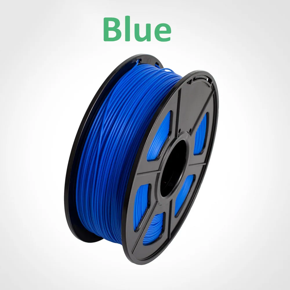 SUNLU 3D Printer Filament PLA Plus Dimensional Accuracy+/- 0.02 mm 2.2 LBS(1KG) Spool 3D Filament for 3D Printers& 3D Pens - Цвет: PLA PLUS-BLUE