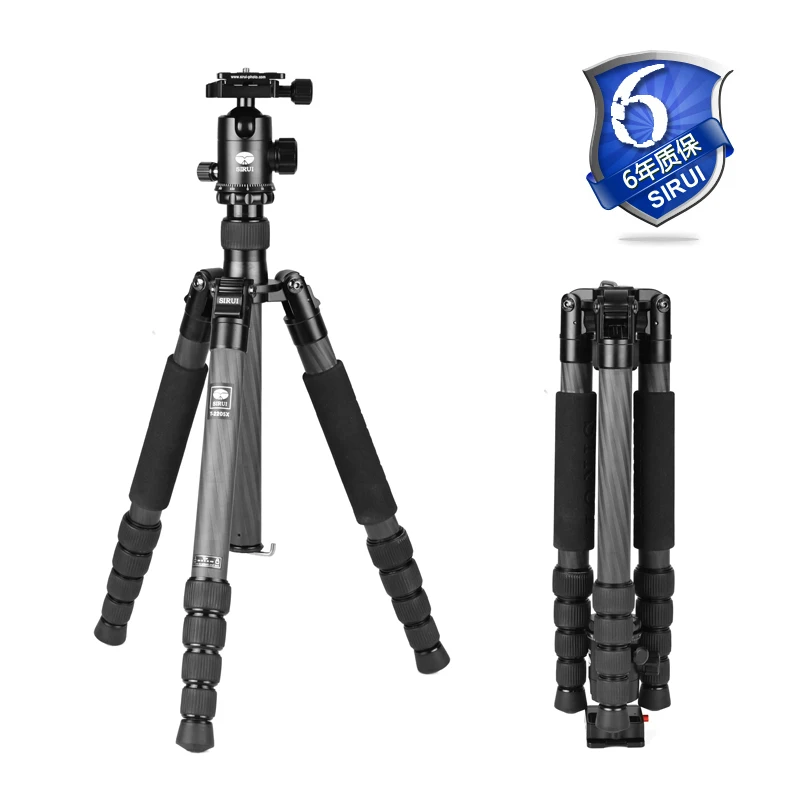 

Sirui Pro Flexible Tripod Fluid Head Tripod Kit Light For SLR Cameras Video Travel Action Camera Accessories DHL T2205X+G20KX