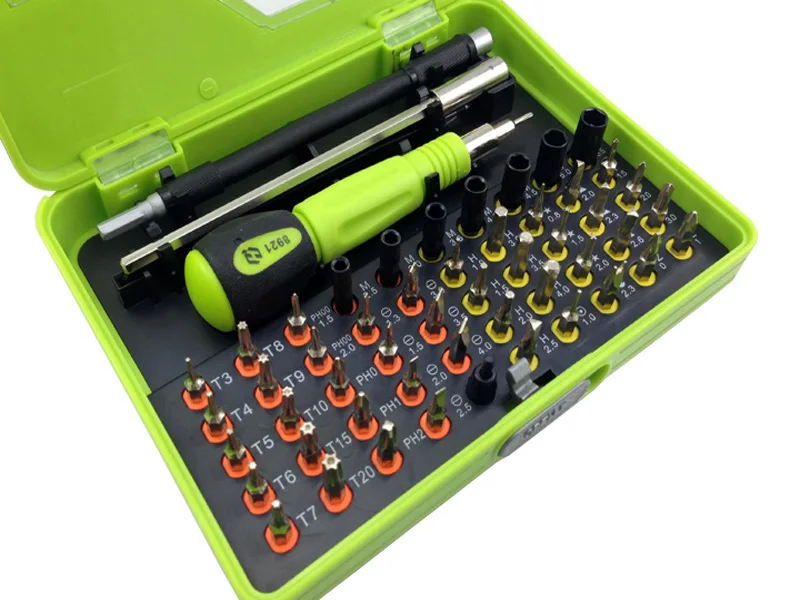 

53 in 1 Precision Mobile phone screwdriver 0.8 1.2 repair tool kits