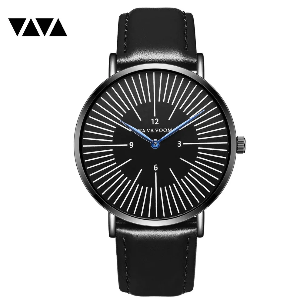 

Men Watches Sport Casual Business Leather Strap Top Luxury Brand Quartz Movement Waterproof Creative Wrist Watches Montre Homme