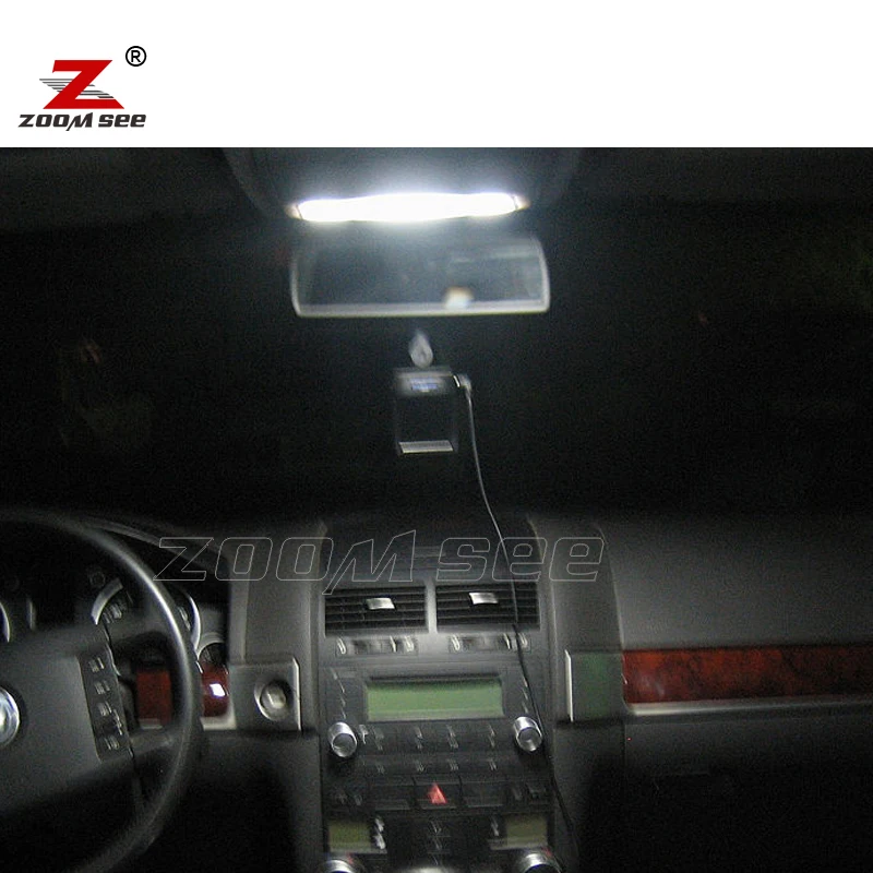 18 шт. Светодиодный лампа внутреннего освещения лампа купольная карта комплект для VW для Volkswagen для Touareg I 7LA 7L6 7L7(2002-2009