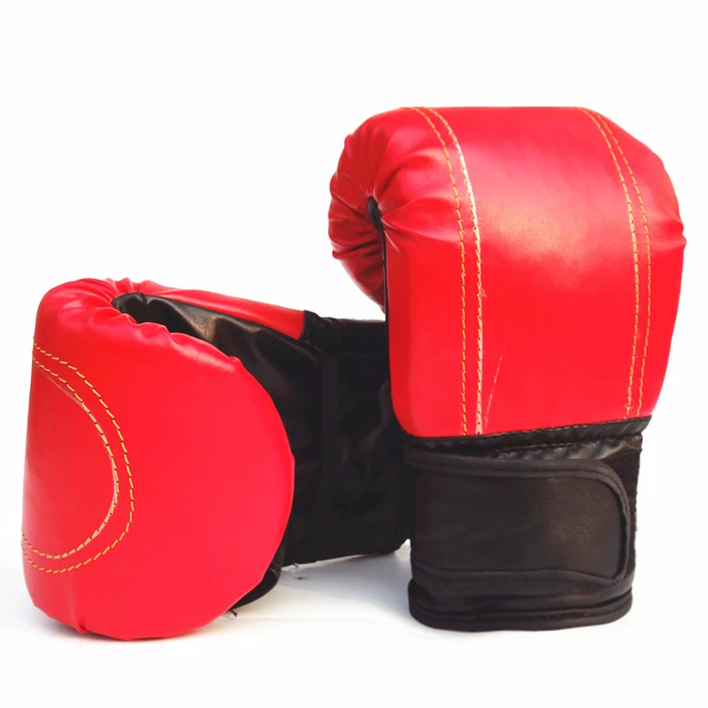 Punching Gloves and Fitness Training Red/&Black 1 Pair of 12oz Adult Boxing