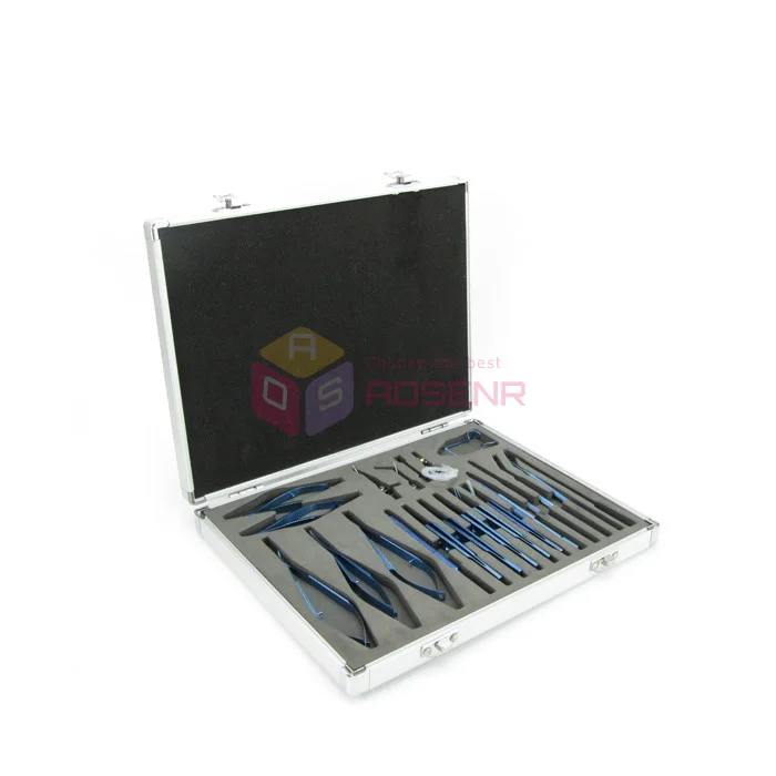 21PCS NEW Titanium Alloy Eye Ophthalmic Cataract