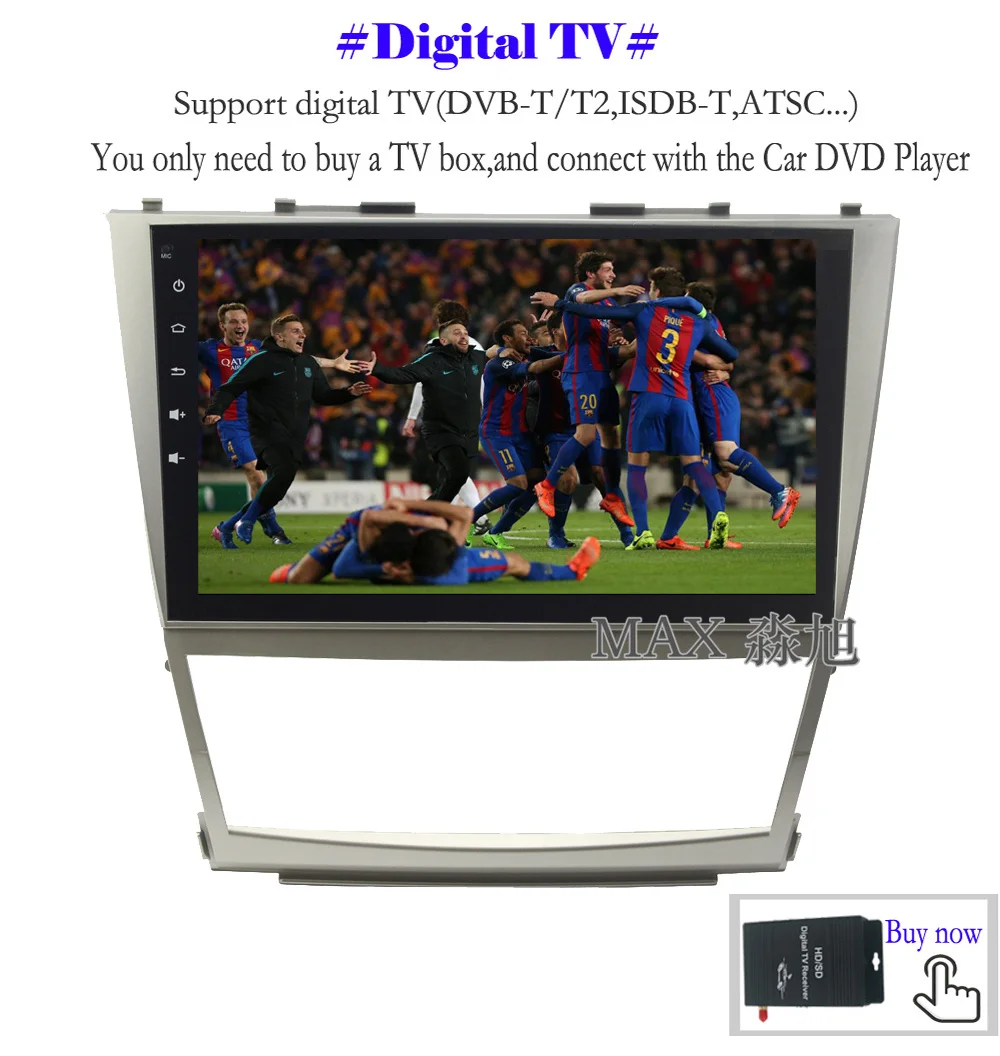 Cheap MAX GPS Navigation System Android 8.1 2G 32G Car DVD Player for Toyota Camry 2006 2007 2008 2009 2010 2011 Car Radio BT 4G WiFi 11