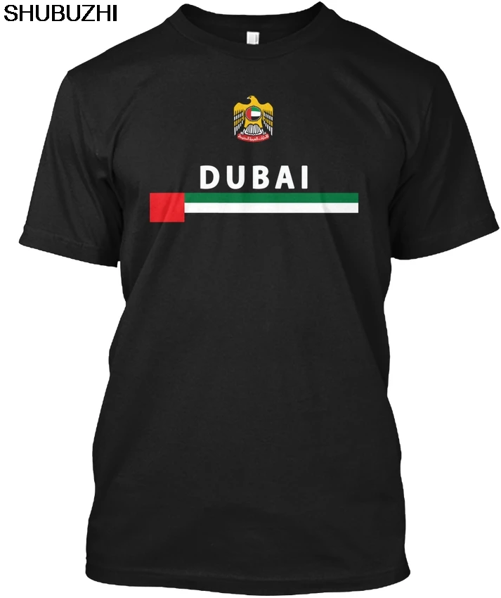 Dubai City United Arab Emirates Uae Foot Popular Tagless Tee T Shirt