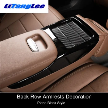 

Litanglee For MERCEDES New E Class E300L E200L Piano Black Rear Seat Armrest Decorative Box Car Styling Accessory Interior Refit