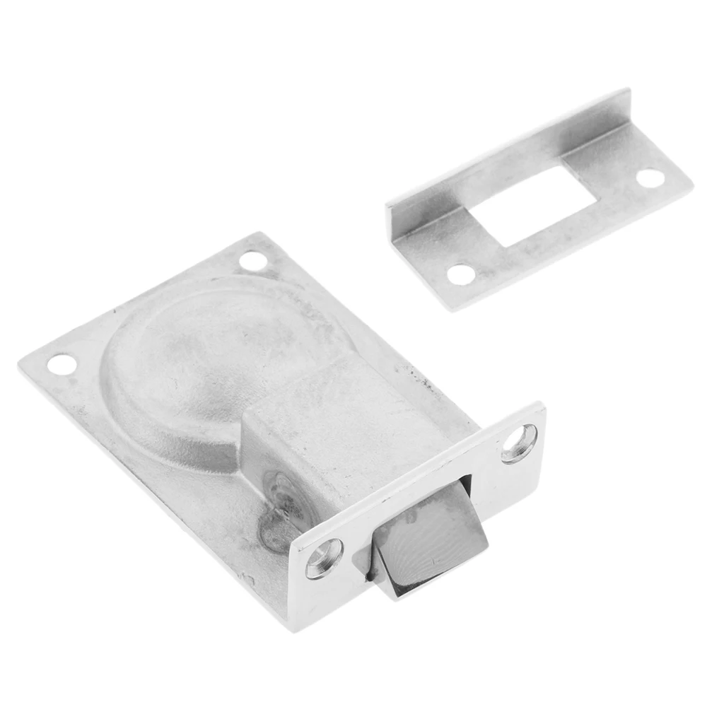 2 Pcs Marine 316 Stainless Recessed Hatch Pull Buckle Floor Latch Flush Ring Pull for Water Sports Dinghy Yacht Accessory