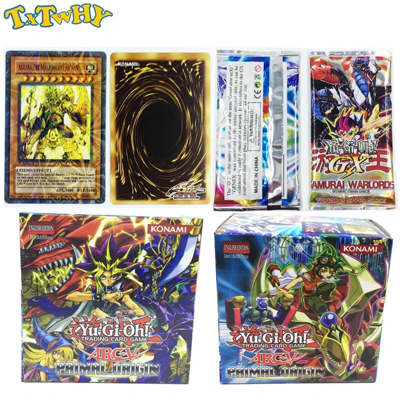 

288pcs/set Anime Yu gi oh Cards Game Collection Cards Carton Yugioh Game Cards Japan Boy Girls Cards Collection Toy For Gifts