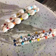 Аксессуары на голову для женщин pince cheveux femme Elba серебряный цвет барокко Жемчуг бусина заколки для волос аксессуары ювелирные Заколки бохо