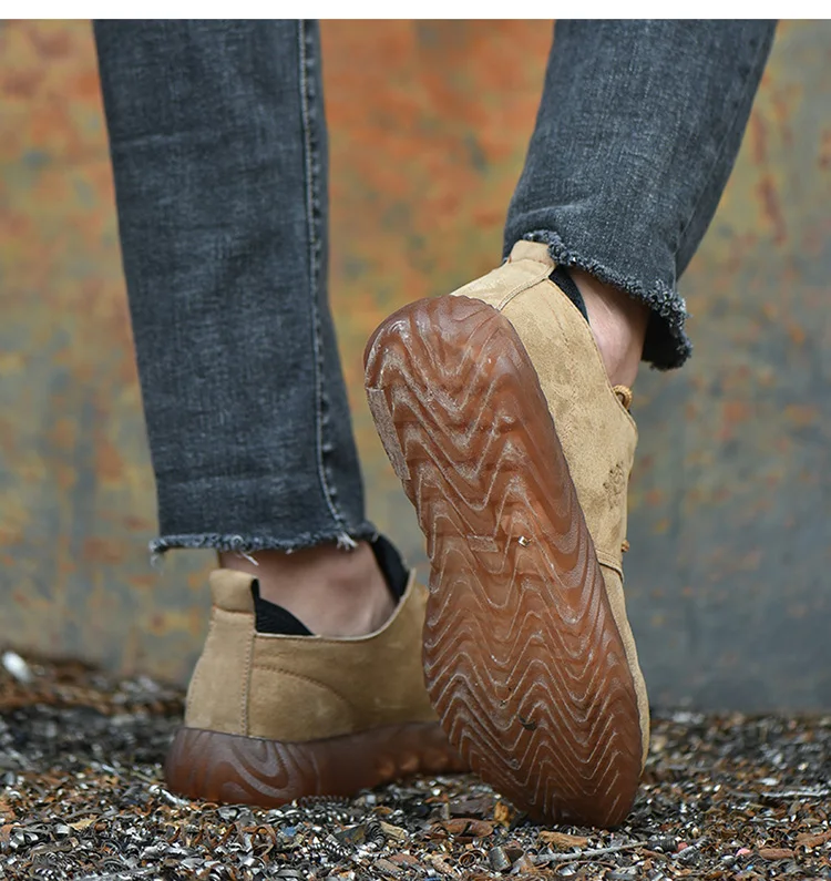 Модная походная обувь мужская обувь спортивная обувь для скалолазания на открытом воздухе дышащий светильник без шнуровки мужские кроссовки для кемпинга прогулочная обувь