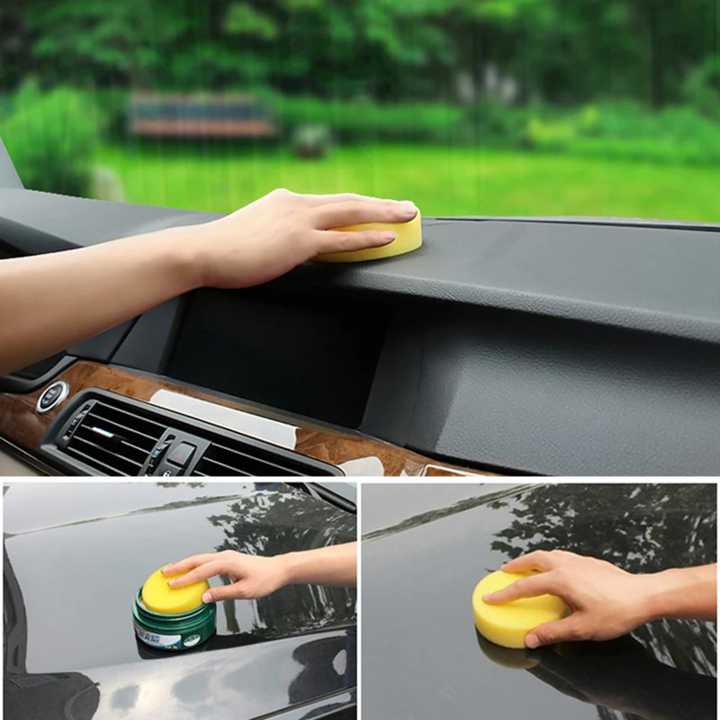 12pcs Polish Wax Foam Sponges Applicator Pads for Clean Car Automotive