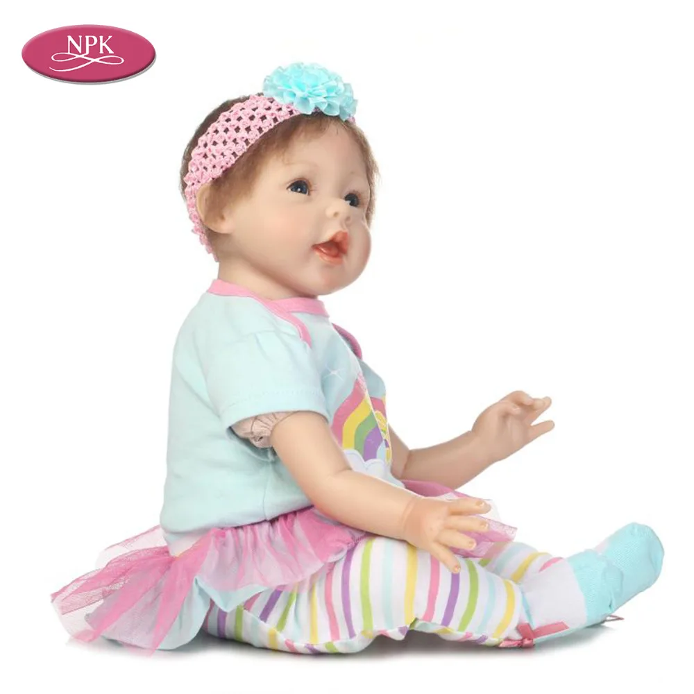 Realista Bebe Reborn Baby Doll Livelike Babies Girl Doll (4)