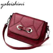 Women Leather Handbags Designer New Bow Luxury Bags For Women 2018 Women Messenger Shoulder Bag Top-handle Bags Flap Sac A Main Women Leather Handbags Designer New Bow Luxury Bags For Women 2018 Women Messenger Shoulder Bag Top-handle Bags Flap Sac A Main