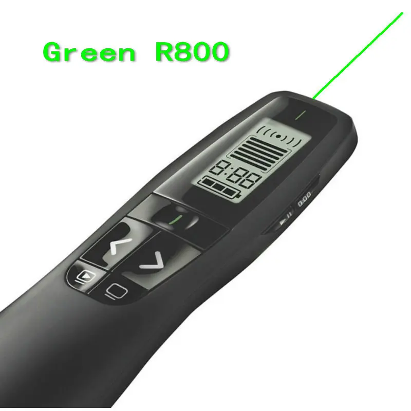 Wholesale Logitech R800 Remote Control Page Turning Green Laser