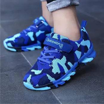 

QIUTEXIONG Trainer Children Running Shoes Kids Sneaker Boys Casual Shoes For Girls Footwear Sport Breathable Fashion Mesh Shoes