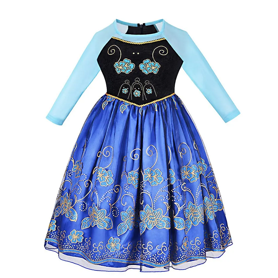 Girls Anna Costume (3)