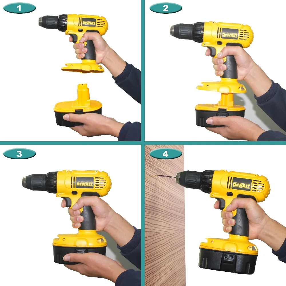 Аккумуляторная батарея Powtree 3500mAh 18V DC9096 Ni MH для Dewalt DE9039 DE9095 DE9096 DC020 DC212 DC212B