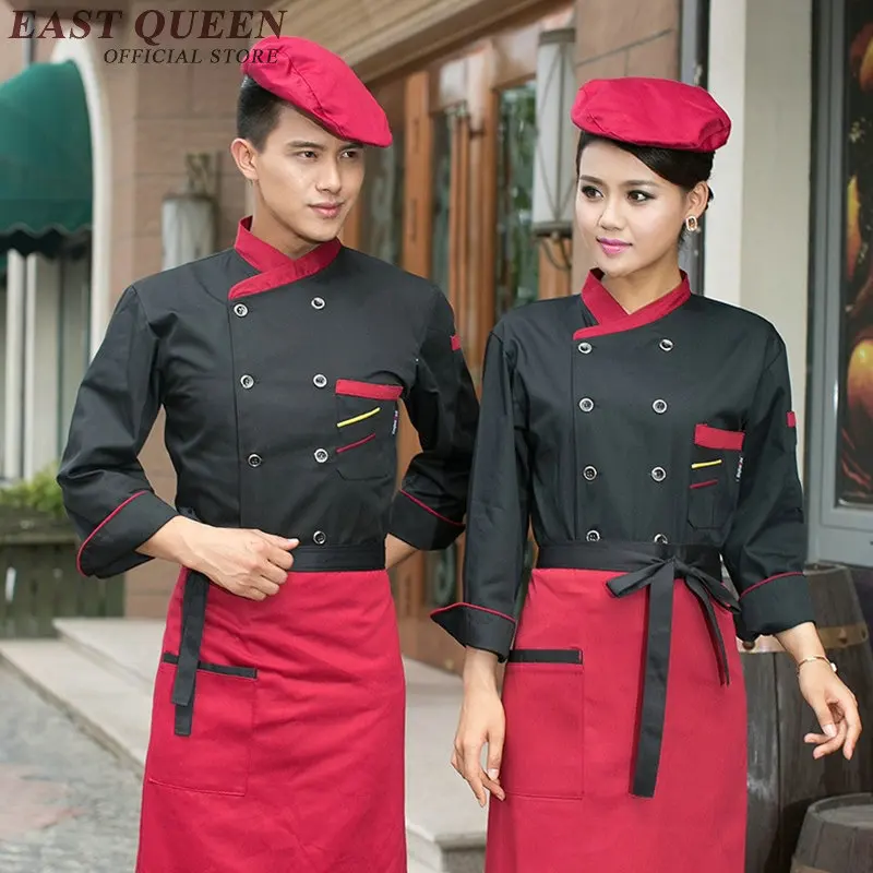 Food service restaurant uniforms women men cook clothes uniform chef